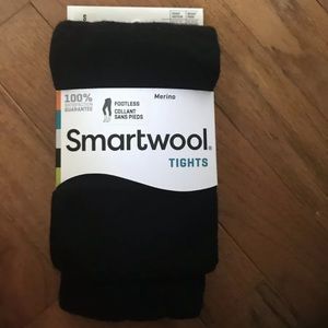 Smartwool footless tights leggings merino wool